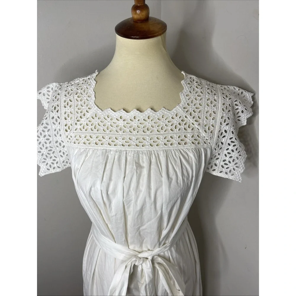 Doen White Lace Maxi Dress - Picture 5 of 11